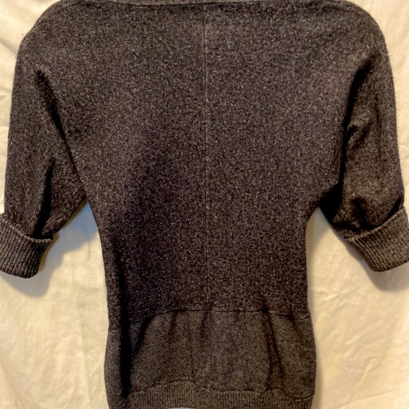Small juicy couture 3/4 sleeve sweater it’s a dark gray color - Picture 4 of 6